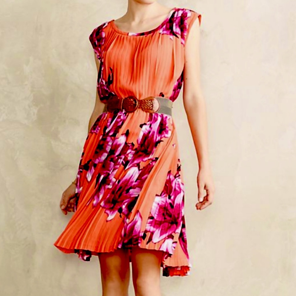 Yoana Baraschi (Anthro) Meadowlight floral dress